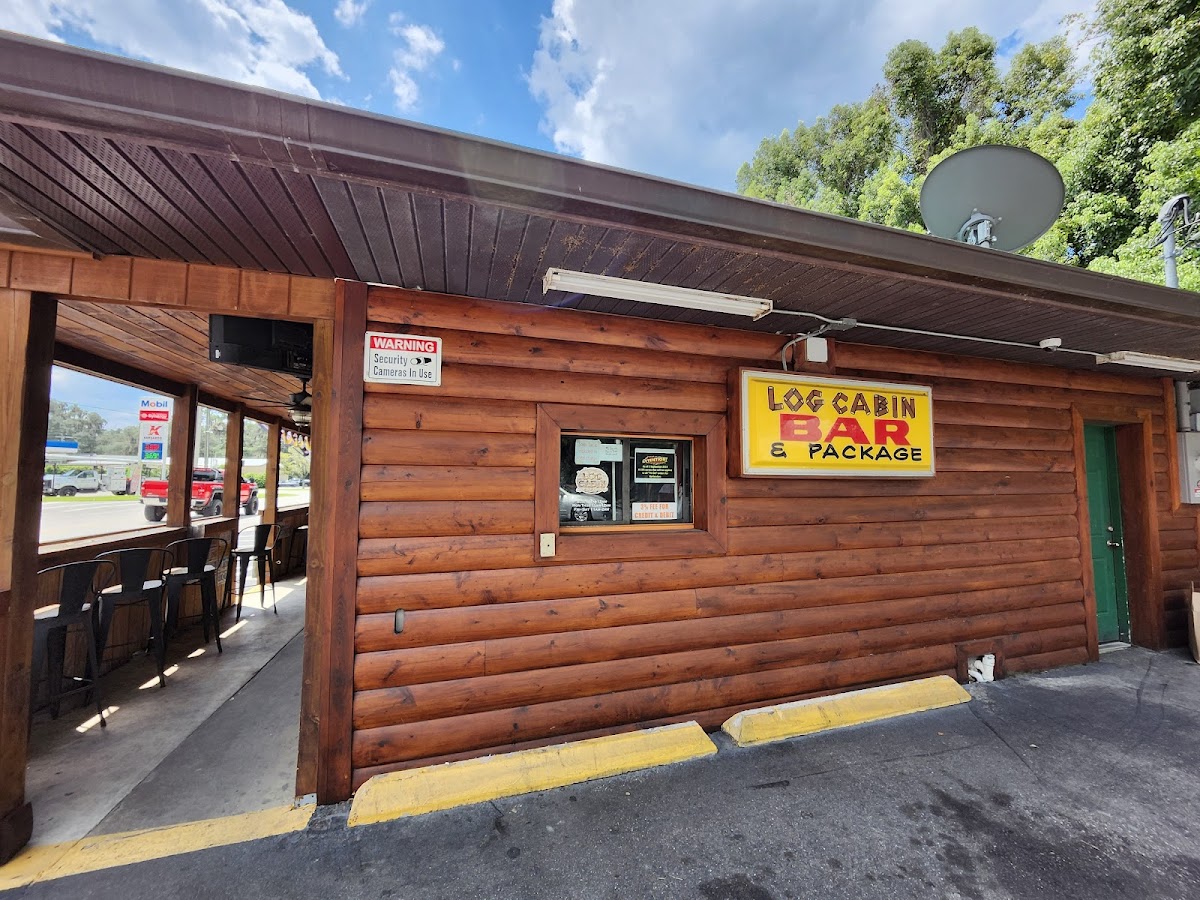 Long's Log Cabin Bar & Package